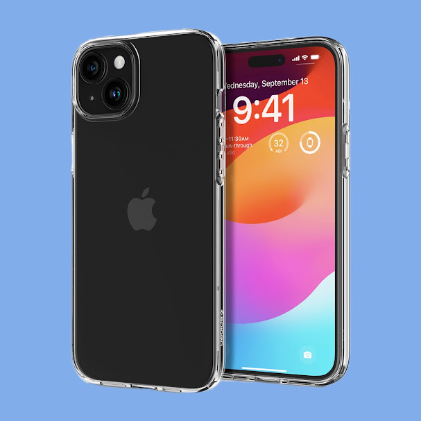 Элегантный дизайн и надежная защита: Чехол Spigen Crystal Flex для iPhone 15
